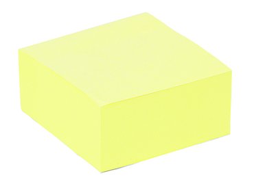 Memo block Quantore 76x76mm 400, yellow
