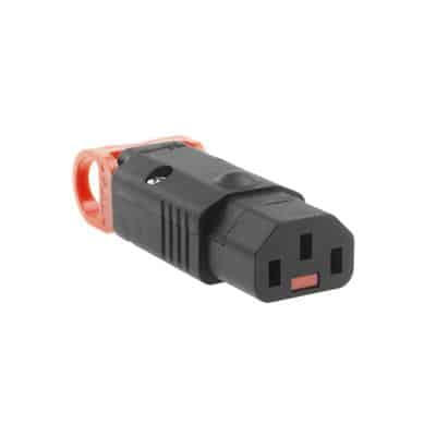 ACT SFO65 C13 IEC Lock+ rewireable black, PA130100BK